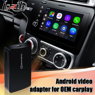 Honda ve diğer araba modellerinde Orijinal OEM fabrika Carplay ile Android Arayüzü AI Kutusu