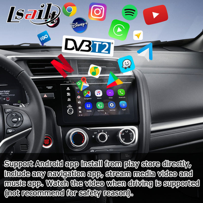 Honda ve diğer araba modellerinde Orijinal OEM fabrika Carplay ile Android Arayüzü AI Kutusu