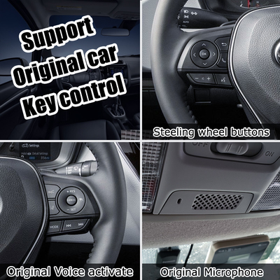 64GB Carplay Android Arayüzü RK3288 Toyota Corolla RAV4 Camry için AI Kutusu