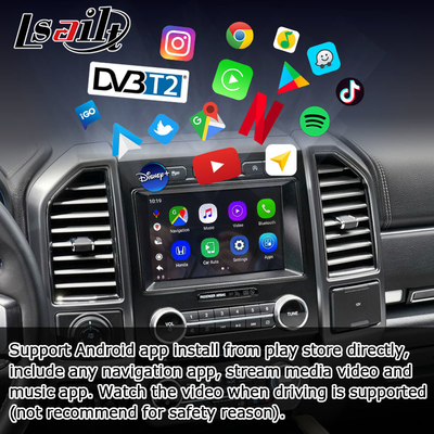 Ford SYNC3 Arabalar için 64GB Android Multimedya Video Arabirimi AI Kutusu
