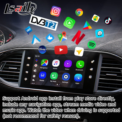 Peugeot Citroen GPS Navigasyon AI Kutusu Araba Navigasyon Video Arayüzü