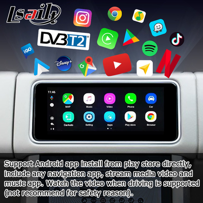 Land Rover Range Rover araba android multimedya AI kutusu Youtube waze Netflix oyna