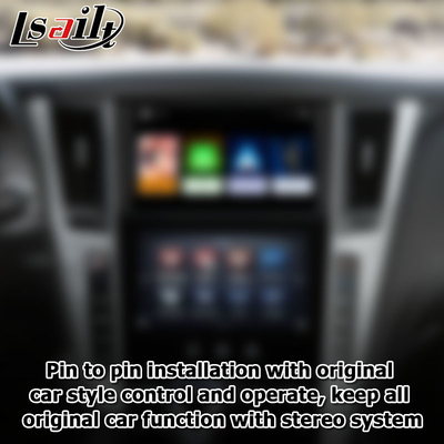 Infiniti Q50 Q60 kablosuz carplay android otomatik ekran projeksiyon medya arayüzü