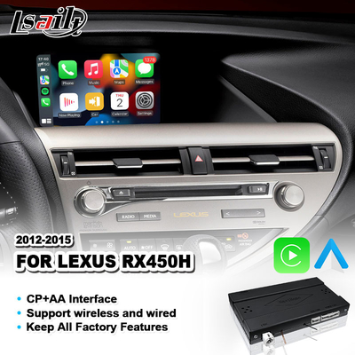 Lsailt OEM Entegrasyonu Carplay Arayüzü Lexus RX450H RX350 RX270 RX F Spor Fare Kontrolü 2012-2015