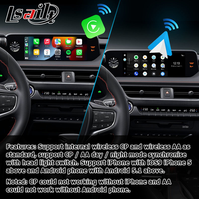 Lexus UX200 UX350h kablosuz carplay android otomatik ekran yansıtma çoklu ortam