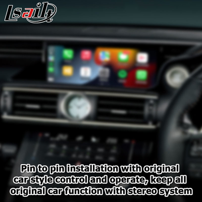Lexus RC RC350 RCF RC200t RC300h RC300 android oto için kablosuz carplay