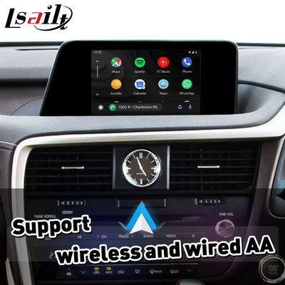 Lexus RX200T RX350 RX300 RX Fare Kontrolü için Araç Entegrasyonu Carplay Arayüzü 2016-2019