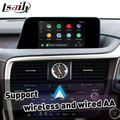 Lexus RX200T RX350 RX300 RX Fare Kontrolü için Araç Entegrasyonu Carplay Arayüzü 2016-2019