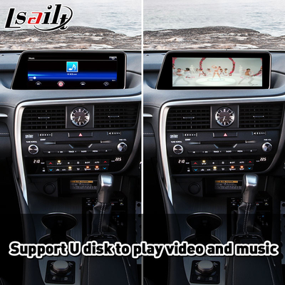 Lexus RX350 RX200T RX 350 Fare Kontrolü için Kablosuz Android Otomatik Carplay Arayüzü 2016-2019