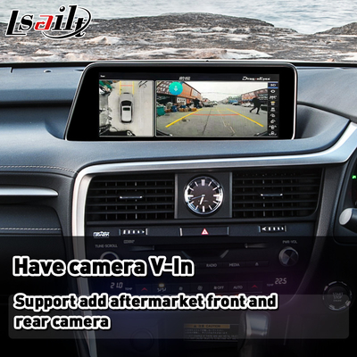 Lexus RX350 RX200T RX 350 Fare Kontrolü için Kablosuz Android Otomatik Carplay Arayüzü 2016-2019