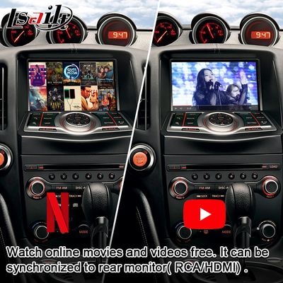 Nissan 370Z Patrol Pathfinder 2012-2018 HD Yedek Ekran için Araba Multimedya Ekranı