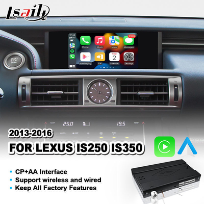Lexus IS250 IS350 IS 250 Fare Kontrolü için Kablosuz Carplay Arayüzü 2013-2016