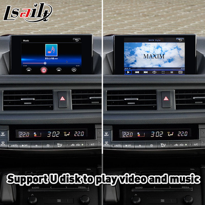 Lexus CT200H CT 200h Fare Kontrolü için Android Otomatik Carplay Arayüzü 2014-2017