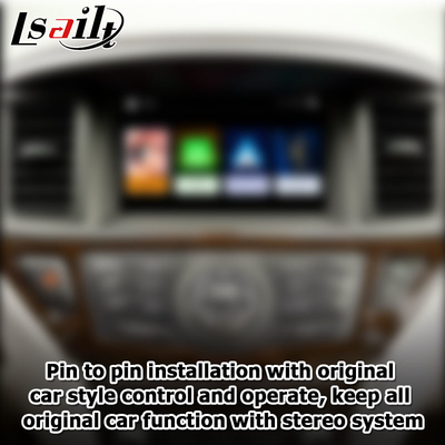 Nissan Pathfinder R52 2017-2021 için Kablosuz Carplay Android otomatik Navigasyon Kutusu