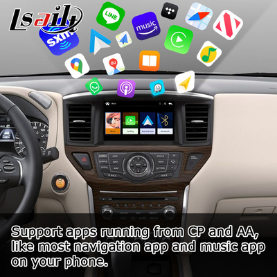 Nissan Pathfinder R52 2017-2021 için Kablosuz Carplay Android otomatik Navigasyon Kutusu