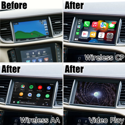Infiniti QX50 2018 OEM yükseltmesi için kablosuz Carplay Android Auto medya kutusu
