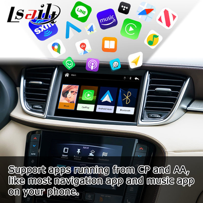 Infiniti QX50 2018 OEM yükseltmesi için kablosuz Carplay Android Auto medya kutusu