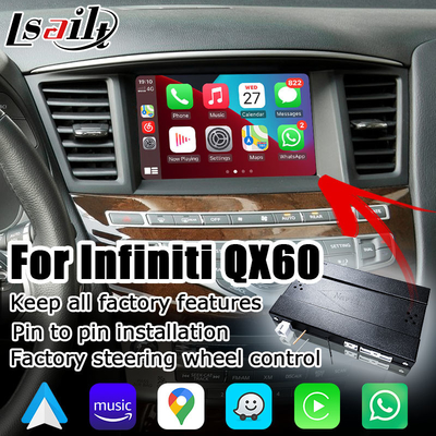 Infiniti QX60 OEM tarzı kablosuz carplay android otomatik yükseltme