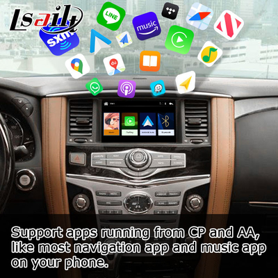 Infiniti QX80 OEM tarzı Android otomatik kablosuz carplay yükseltme çözümü uyumlu Avustralya