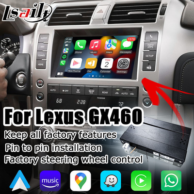 Lexus GX460 OEM tarzı entegre yükseltme için Apple carplay Android otomatik yükseltme