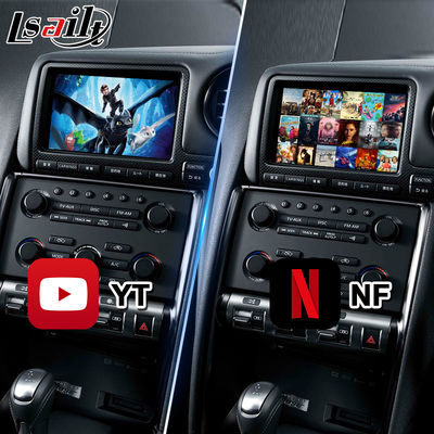 Nissan GTR R35 GT-R JDM 2008-2010 için Lsailt Kablosuz Carplay Android Video Arayüzü