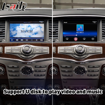 Kablosuz Android Otomatik Carplay Arayüzü 2017-2021 Infiniti QX80 için