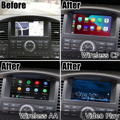 Nissan Pathfinder R51 IT06 HD ekran kablosuz carplay android otomatik yükseltme