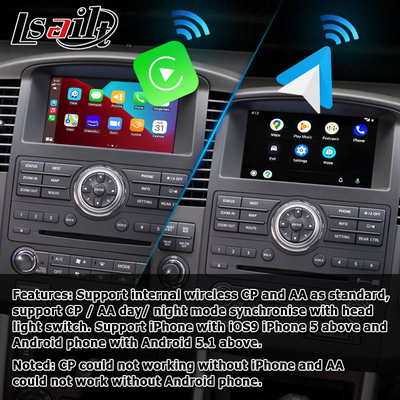 Nissan Pathfinder R51 IT06 HD ekran kablosuz carplay android otomatik yükseltme