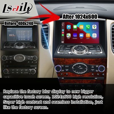 Infiniti QX50 EX35 EX25 EX30d EX37 HD ekran kablosuz Carplay Android Otomatik yükseltme