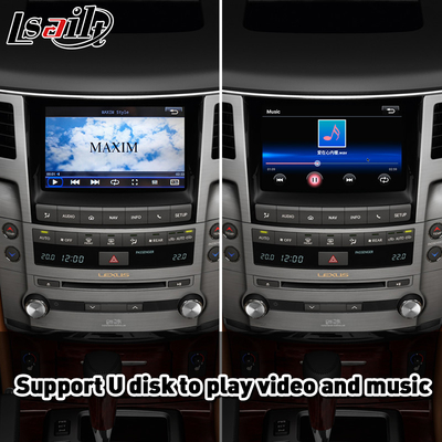 Kablosuz Android Otomatik ile 2012-2015 Lexus LX570 LX 570 için Carplay Arayüzü