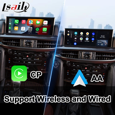 Lexus LX570 LX450d URJ200 LX 2016-2021 için Lsailt Android Multimedia Carplay Arayüzü