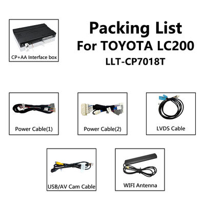 Lsailt tarafından Land Cruiser LC200 200 V8 2012-2015 için Toyota Kablosuz Carplay Arayüzü