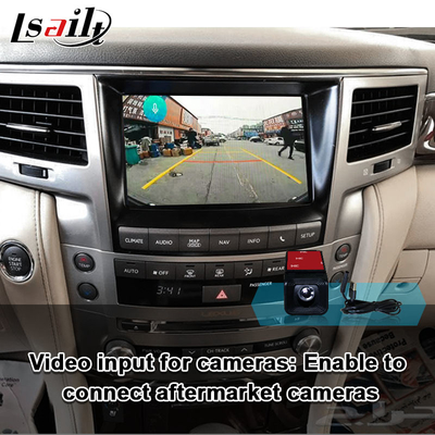 Kablosuz Android Auto, Google Haritası ile LX570 2013-2015 GX460 için Lexus CarPlay Arayüzü