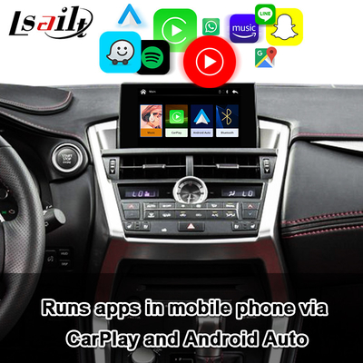 Lexus NX NX200t NX300h Android Auto, Mirror Link, HiCar, CarLife için Kablosuz CarPlay Arayüzü