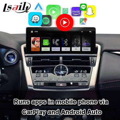 Linux Sistemli NX NX200T, NX300h 2016-2022 için Lsailt Lexus CarPlay Arayüzü, Mirror Link