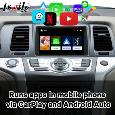 Lsailt tarafından Linux Sistemi ile Nissan Murano Z51 2010-2019 Maxima GT-R için CarPlay arayüzü