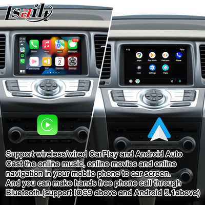 Lsailt tarafından Linux Sistemi ile Nissan Murano Z51 2010-2019 Maxima GT-R için CarPlay arayüzü