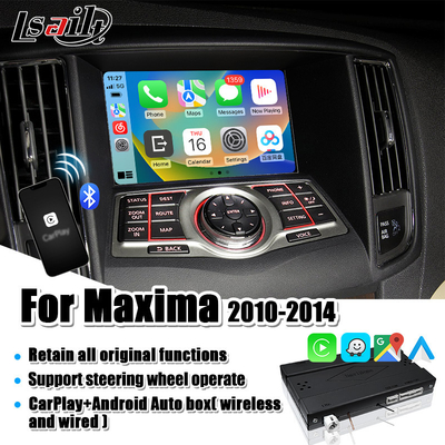 Ayna Bağlantılı Nissan Maxima 2010-2014 Infiniti için Lsailt Linux CarPlay Android Oto Arayüzü