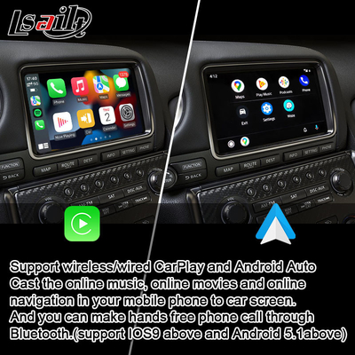 Nissan GT-R GTR R35 2008-2017 Entegre Kablosuz Android Auto için Carplay Arayüzü, Ayna Bağlantısı