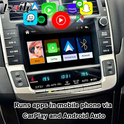 Crown, Land Cruiser LC200 için Toyota Kablosuz CarPlay Arayüzü Android Otomatik Arayüzü