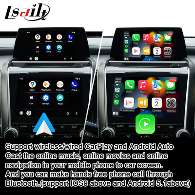 Kablosuz CarPlay, Android Auto, YouTube ile OEM Entegre Android Multimedya Video Arayüzü
