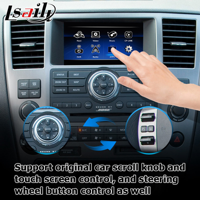 Nissan Armada TA60 2008-2015 için Android video arayüzü carplay android otomatik kutusu