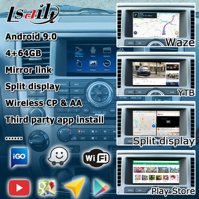 Nissan Armada TA60 2008-2015 için Android video arayüzü carplay android otomatik kutusu