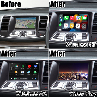 Nissan Teana J32 fabrika tarzı kablosuz Carplay Android Otomatik yükseltme çözümü modülü OEM tarzı