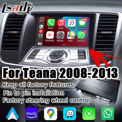 Nissan Teana J32 fabrika tarzı kablosuz Carplay Android Otomatik yükseltme çözümü modülü OEM tarzı