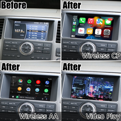Nissan Armada TA60, fabrika ekranında kablosuz carplay android auto ile uyumlu