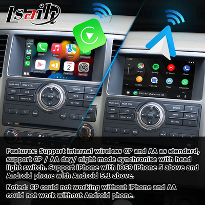 Nissan Armada TA60, fabrika ekranında kablosuz carplay android auto ile uyumlu