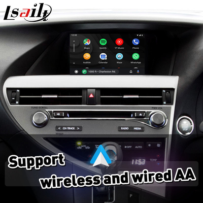 Lexus RX 270 350 450 h F Sport AL10 2012-2015 için Lsait Kablosuz Carplay Android Otomatik Arayüzü