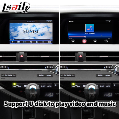 Lexus RX 270 350 450 h F Sport AL10 2012-2015 için Lsait Kablosuz Carplay Android Otomatik Arayüzü