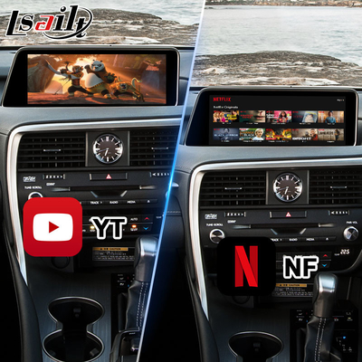 Lsailt Android Video Arayüzü Lexus RX350 RX450h RX200t RX350L RX450L RX AL20 2016-2019
